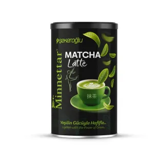 Minettar Matcha Latte Boite Metallalique 200Gx12