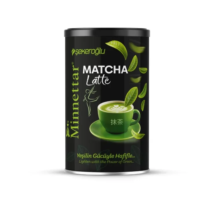 Minettar Matcha Latte Boite Metallalique 200Gx12