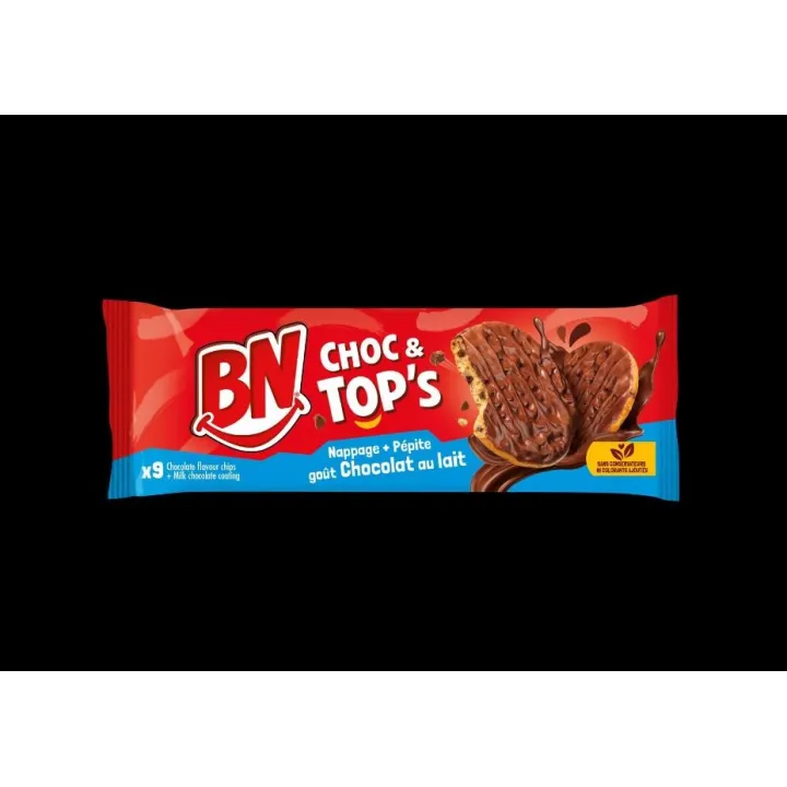 Bn Choc & Tops Nappe Chocolat 150Gx12