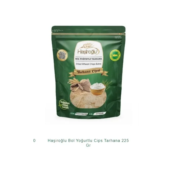 Hasiroglu Chips Tarhana Extra Yaourt 225Gx12