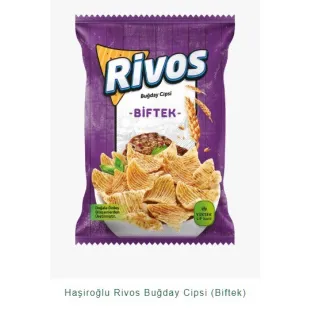 Rivos Chips De Ble Gout Steak 56Gx24