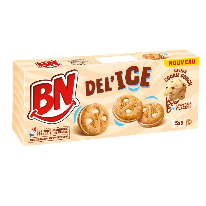 Bn Delice Cookie Dough 175Gx16