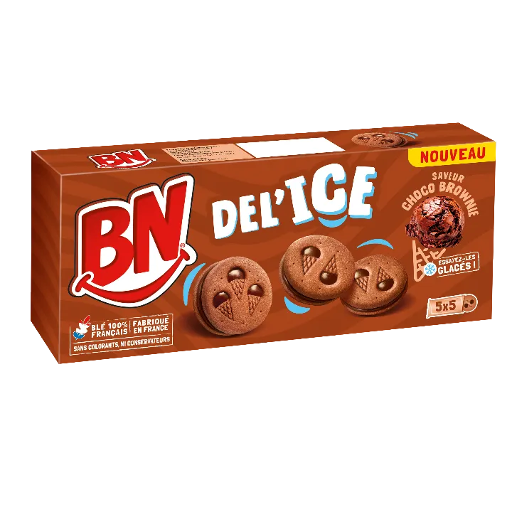Bn Delice Brownie Choco 185Gx16