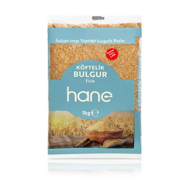 Hane Boulgour Brun Fin1Kg X12 12