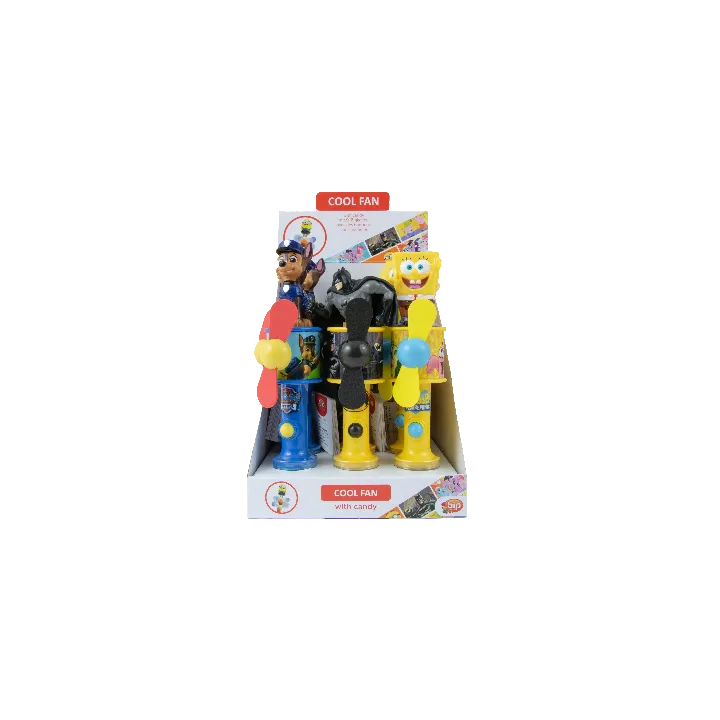 Bip License Mix Coolfan With Chewy Candy X12