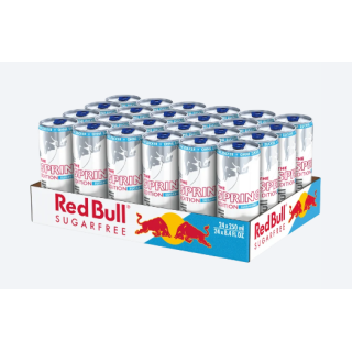 Red Bull 250Ml Spring Edition Sugar Free Sakura 2026 X 24