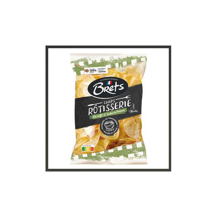 Brets Rotisserie Ail Confit Et Herbes De Provence  10 X 120G