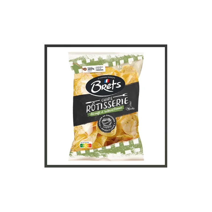 Brets Rotisserie Ail H 10 X 120G