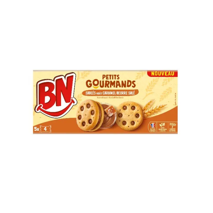 Bn Bn Petits Gourmands Caramel Au Beurre Sale X16