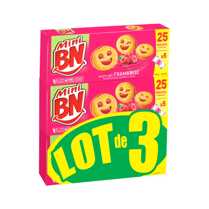 Bn Mini Fraise Lot De 3X175Grx16