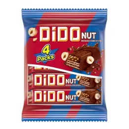 Didonut Findikli Cikolata Kapli Gofret 4X35G 24X1 24
