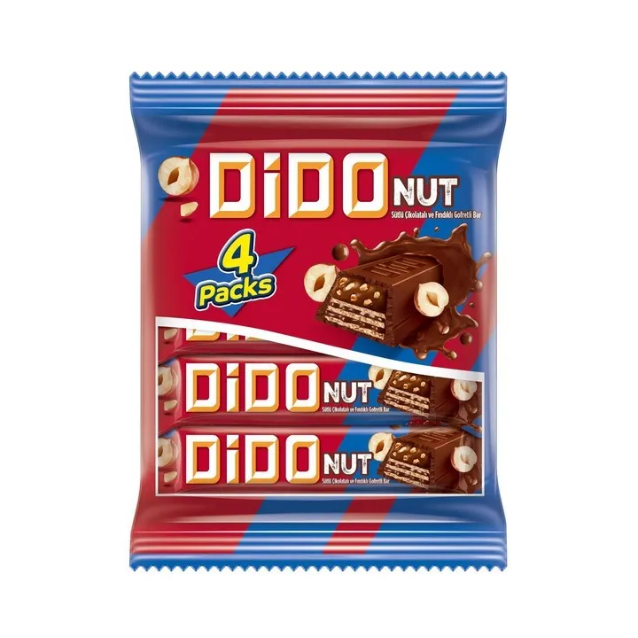Didonut Findikli Cikolata Kapli Gofret 4X35G 24X1 24
