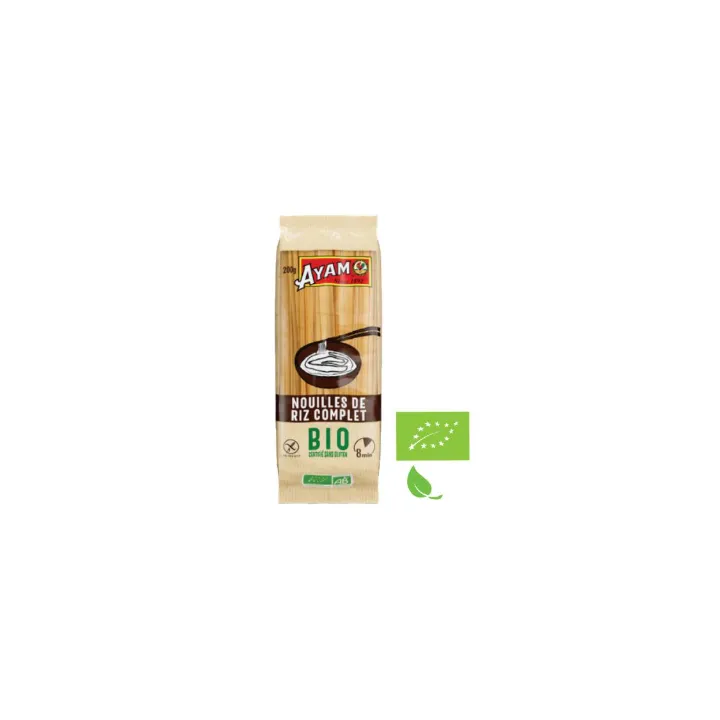Ayam Nouilles De Riz Complet Bio 200Gx12