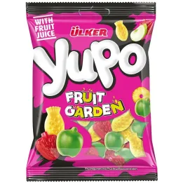 Yupo Jelly Meyve Bahcesi Bonbons Tendres 80G Dis32X1 32
