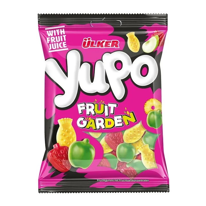 Yupo Jelly Meyve Bahcesi Bonbons Tendres 80G Dis32X1 32