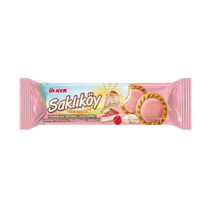 Saklikoy Frambuazli Biskuvi 100G X 18