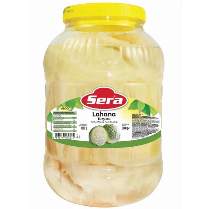 Sera Turs Lahana Pet 6X3000Ml