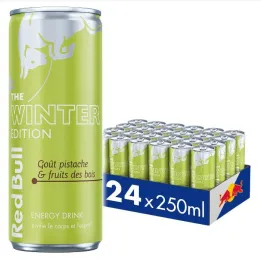 Red Bull 250Ml Winter Pistache Et Fruits Des Bois Edition 2026 X 24