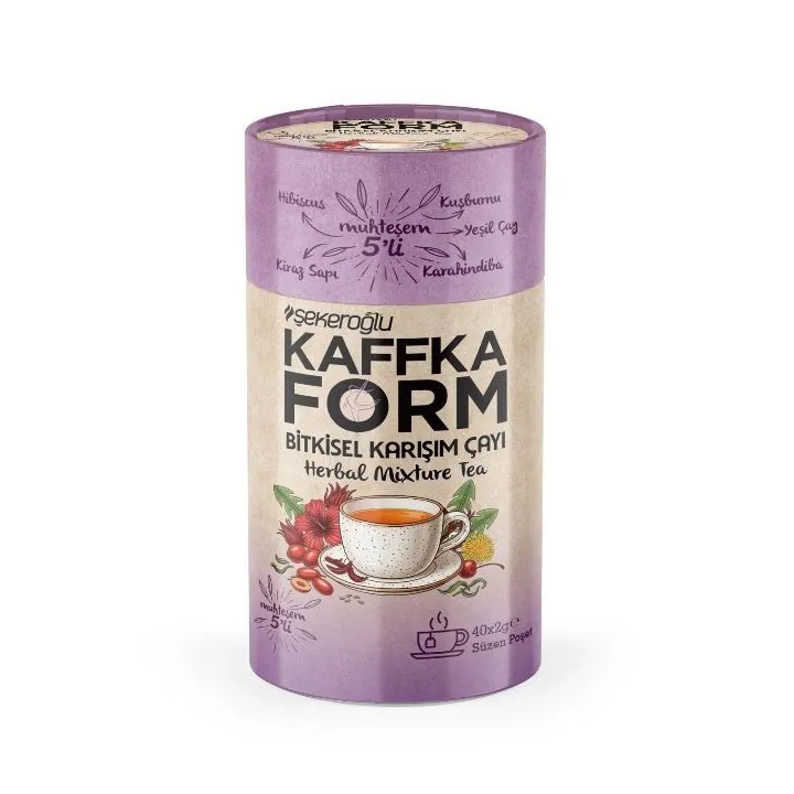 Sekeroglu Kaffka Form Infusion De Plantes 40 Sachetsx12