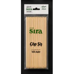 Sekeroglu Cop Sis 25Cm 100 Adet X75