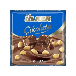 Ulker Kare Cik. Findik. 60G(6X6) Ulker Kare Cik. Findik. 60G(6X6)