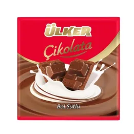 Ulker Sutlu Kare Cikolata 60G 6X6 36