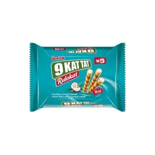 Rulokat Gofret Hindistan Cevizli 5 30Gx24