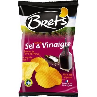 Chips Brets Saveur Sel Et Vinaiger Lot De 10X125G