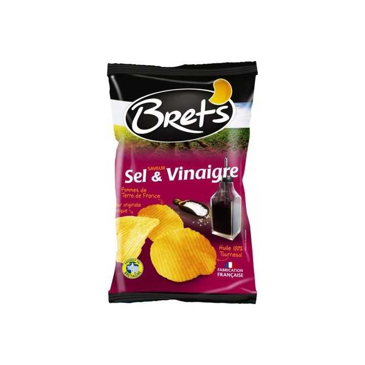 Chips Brets Saveur Sel Et Vinaiger Lot De 10X125G