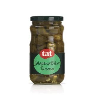 Tat 370Cc Kavanoz Jalapeno Biber Tursusu 12X1