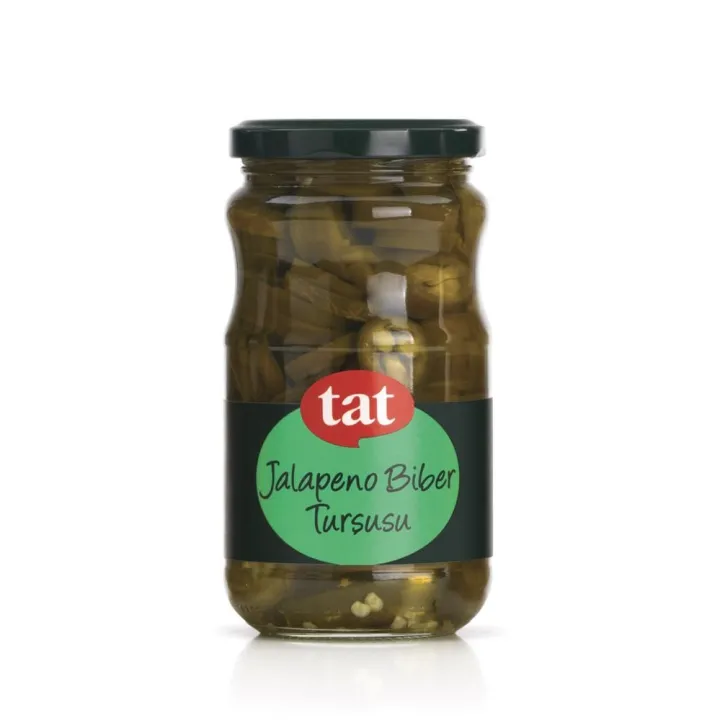 Tat 370Cc Kavanoz Jalapeno Biber Tursusu 12X1