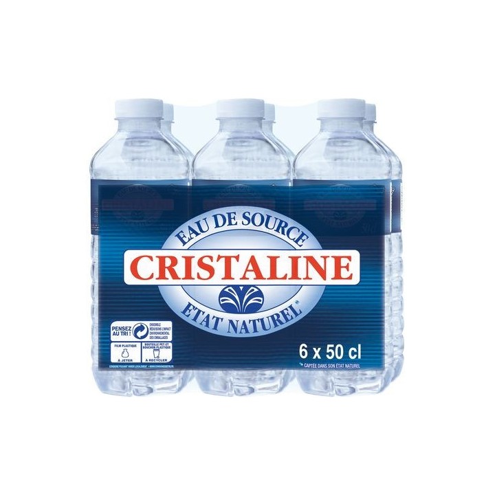 Cristaline Eau Source 50Clx24(72 Pack Pal)
