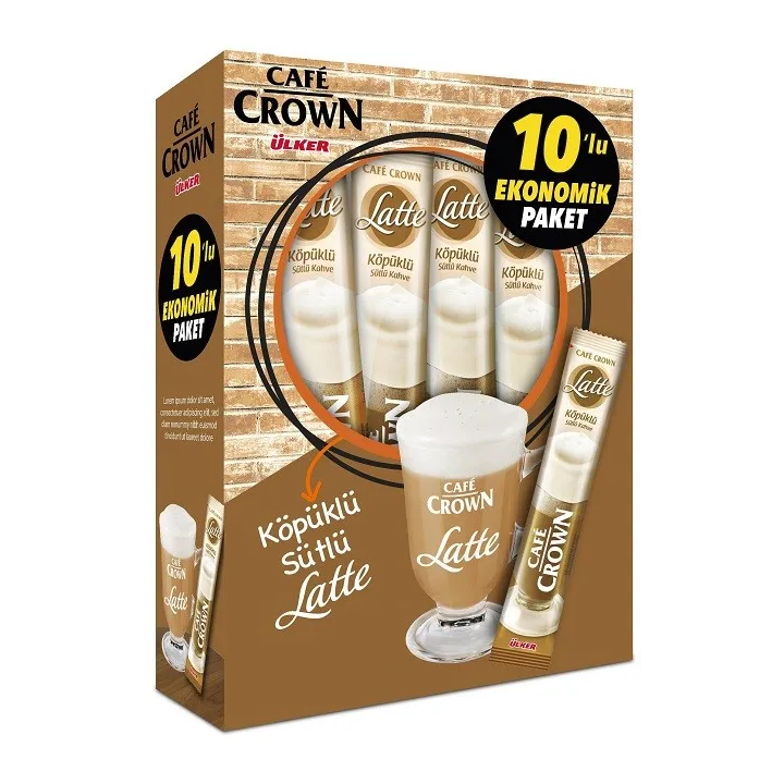 Cafe Crown Latte 10X17Grx24
