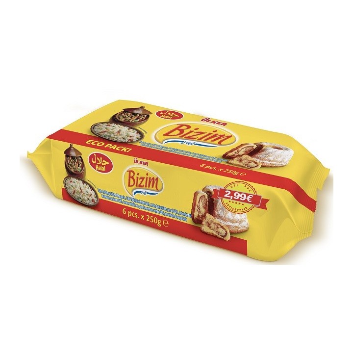 Bizim Margarin 6 Li X8