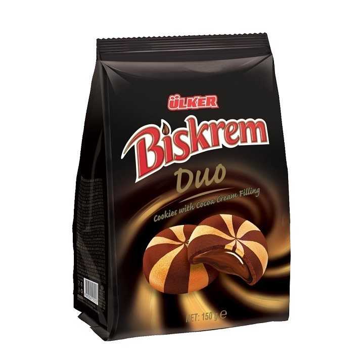 Biskrem Duo Biskuvi Poset 150G 18X1 18 Prix!!!