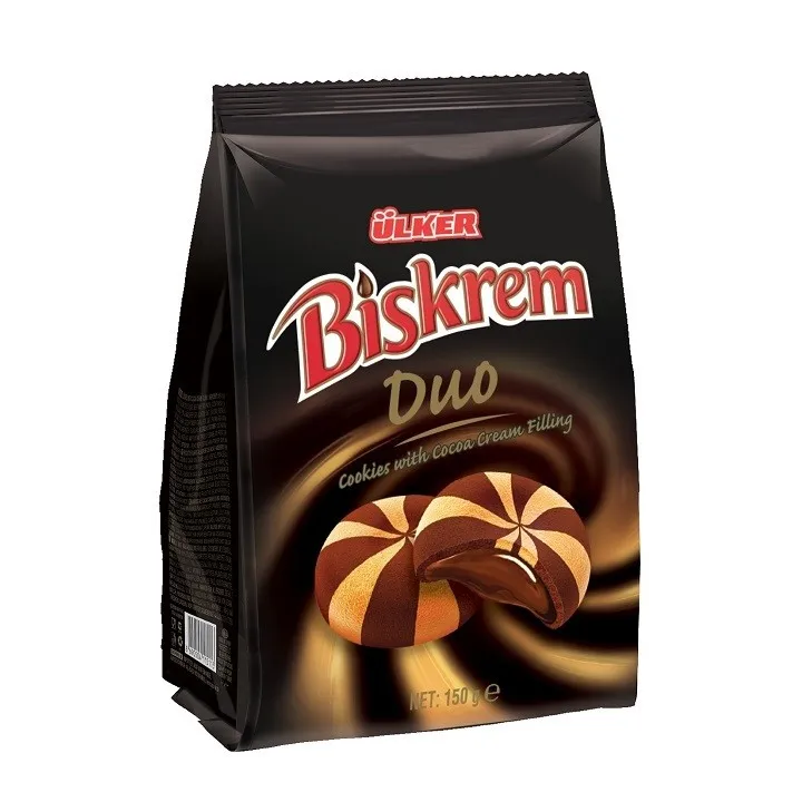 Biskrem Duo Biskuvi Poset 150G 18X1 18 Prix!!!