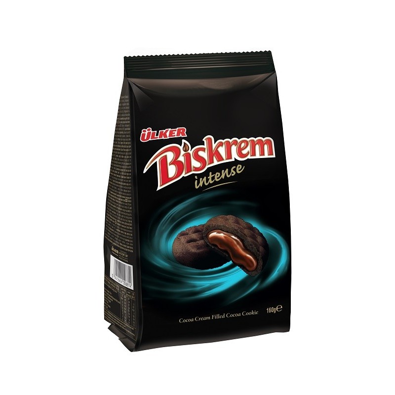 Biskrem Intense Kakao Kremali Biskuvi Poset 160G X12 Biskrem Intense Kakao Kremali Biskuvi Poset 160G X12