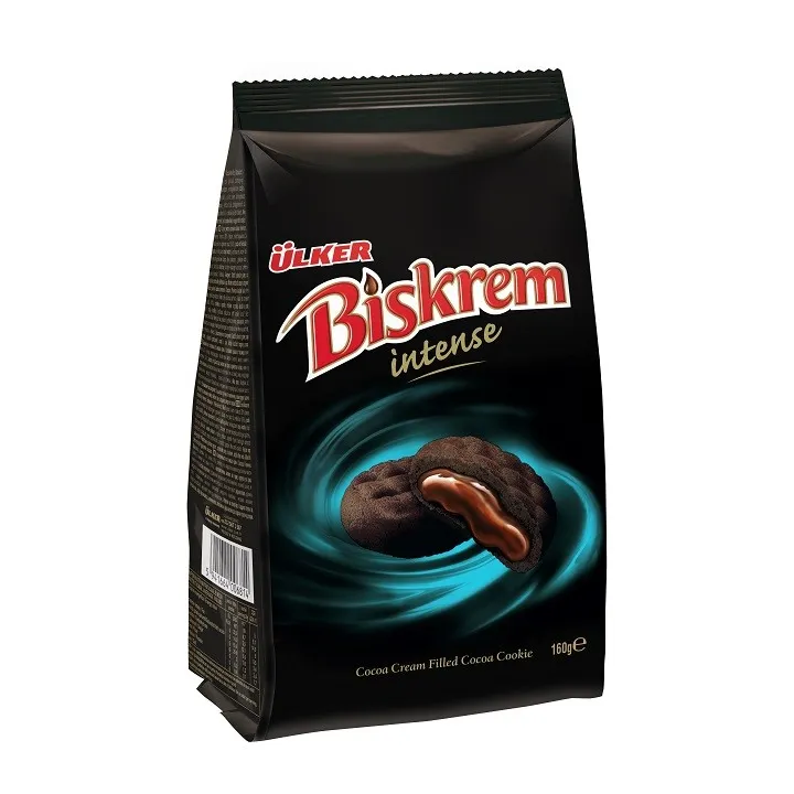 Biskrem Intense Kakao Kremali Biskuvi Poset 160G X12