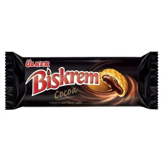 Biskrem Kakao Kremali Biskuvi 100G X18