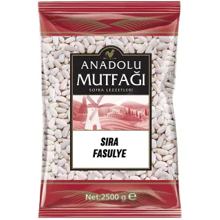 Anadolu Mutfagi Sira Fasulye 7 Mm 2,5 Kg 6X1 6