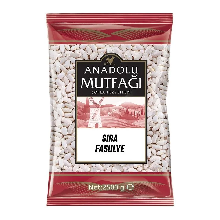 Anadolu Mutfagi Sira Fasulye 7 Mm 2,5 Kg 6X1 6
