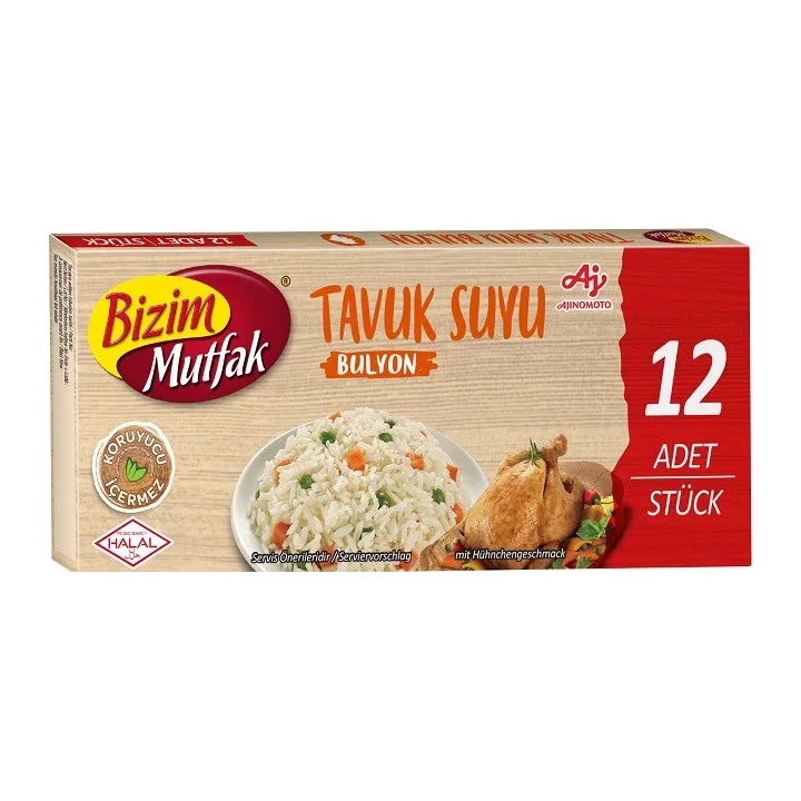 Bizim Mutfak Tavuk Bulyon 120G 12X4 48