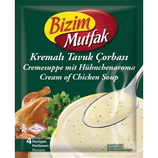 Bizim Soupe Poulet Creme Kremali Tavuk Corbasi 62 Gr 12X6 72