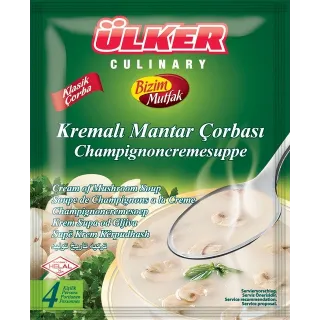 Bizim Soupe Creme Champigon Kremali Mantar Corbasi 65G 12X6 72