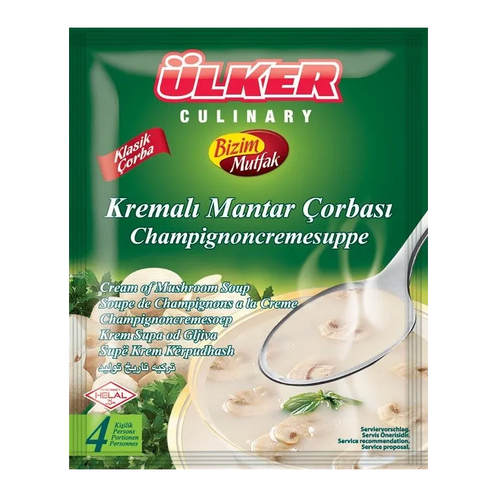 Bizim Soupe Creme Champigon Kremali Mantar Corbasi 65G 12X6 72