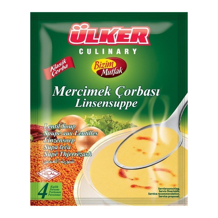 Bizim Soupe Lentille   Mercimek Corba 65G 12X6 72