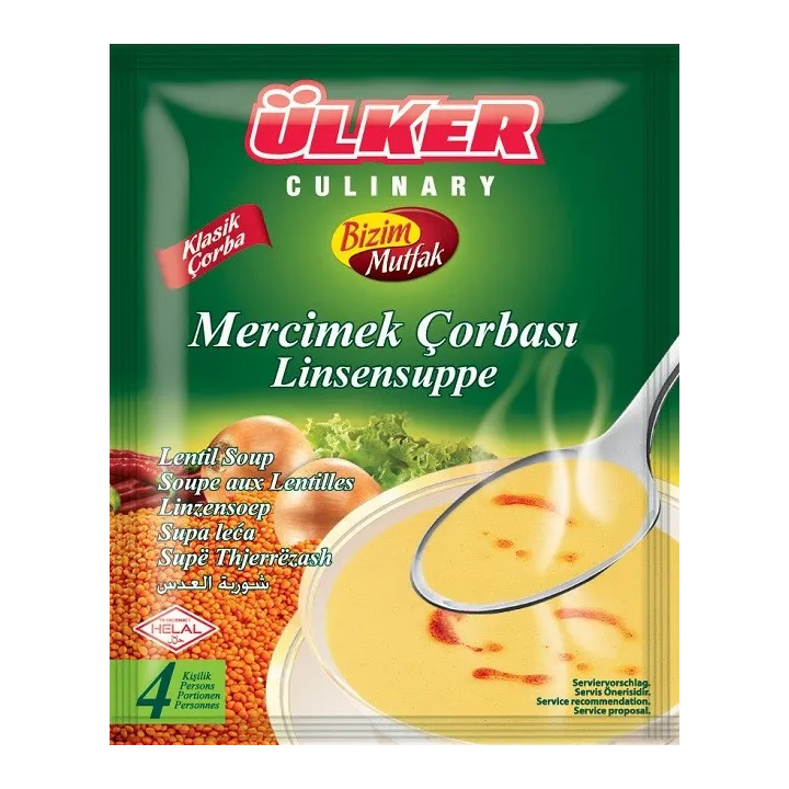 Bizim Soupe Lentille Mercimek Corba 65G 12X6 72