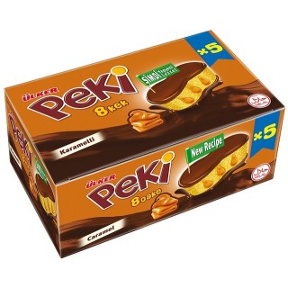 Peki 8 Cakes Au Chocolat Et Caramel 12X5X42G