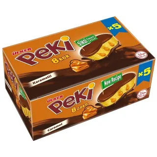 Peki 8 Cakes Au Chocolat Et Caramel 12X5X42G