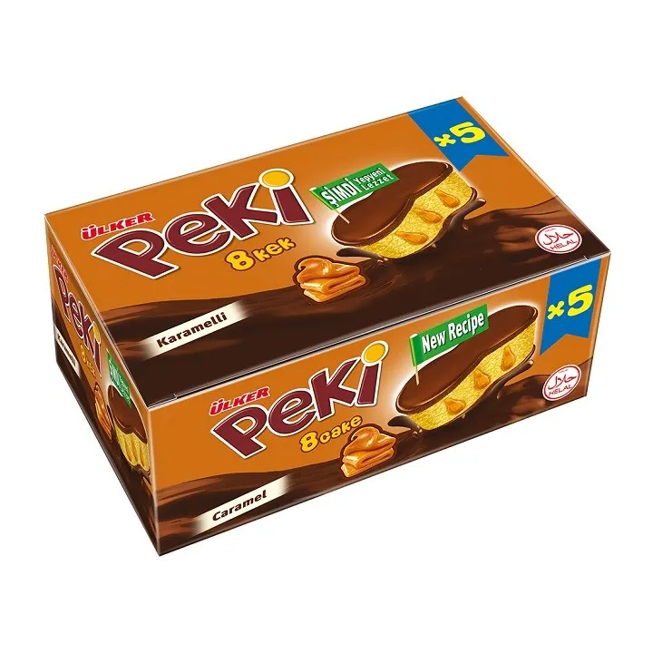 Peki 8 Cakes Au Chocolat Et Caramel 12X5X42G